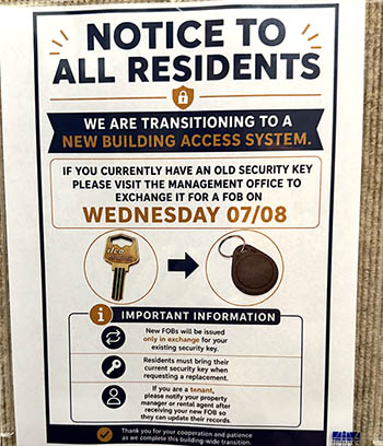 Replace Outdoor Security Key