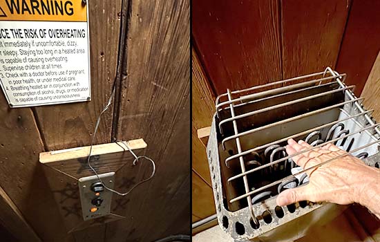 Men's Sauna Heating Element